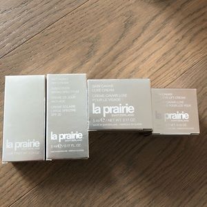 La prairie caviar lux skincare travel set 4pcs